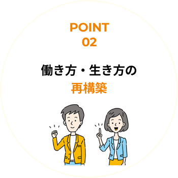 働き方・生き方の再構築